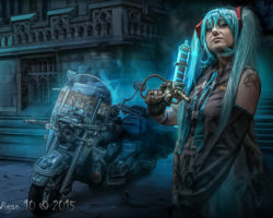 Blue Rider by Phil Barber - Photography