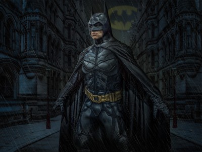 Dark Knight in Gotham by Phil Barber Dark Knight in Gotham by Phil Barber