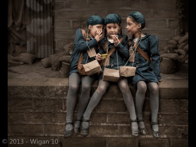 Evacuee Triplets by KT Allen Amateur Photography Club DPI Champions Warwick