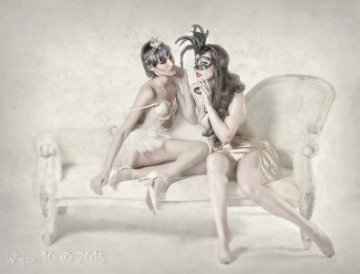 Girls Talk by Joan Blease Girls Talk by Joan Blease - Photography Club