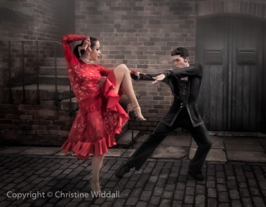 Dancing in the Street by Christine Widdall
