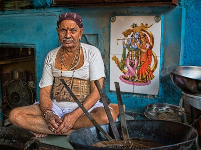 Jodhpur Street Vendor by Robert Millin Jodhpur Street Vendor by Robert Millin