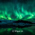 D_Icelandic Aurora Over Fjallsarlon D_Icelandic Aurora Over Fjallsarlon