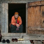 Robert_Knitting In The Doorway Robert_Knitting In The Doorway